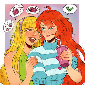 Flat Color Inked